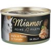 Miamor Cat Filet konzerva kuracie mäso+cestoviny v želé 100g