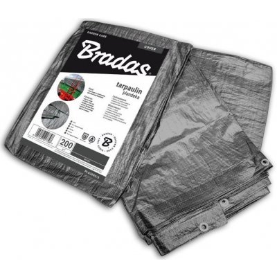 BRADAS Plachta GRAY 200 g/m2 4 x 6 m PLG2004/6