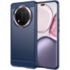 Techsuit Carbon Silicone puzdro pre Honor Magic7 Lite / X9c – modré