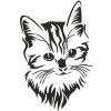 Šablóna A5 - mačka