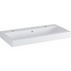 Geberit Umývadlo Geberit iCon: 90x48.5cm, Otvor pre batériu=Vľavo a vpravo, Prepad=Viditeľné, Biela 502.924.00.1