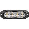 Výstražné osvetlenie oranžové 4x3W LED R65 R10 12/24V IP6K9K AMIO-03929