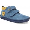Barefoot kotníková obuv s membránou Fare Bare - B5426201 modrá