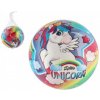 Lopta Malý jednorožec/Little unicorn nafúknutý 23cm v sieťke