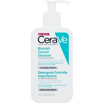 CeraVe Cleansers čistiaci gél proti nedokonalostiam aknóznej pleti 236 ml