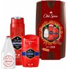 Old Spice Captain Wooden Barrel 2v1 sprchový gel a šampon 250 ml + voda po holení 100 ml + deodorant stick 50 ml darčeková sada