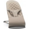 BabyBjörn Bouncer Bliss Sand sivá cotton