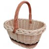 HRADIL H115 prútený košíček HRIBÁČIK 24x19 cm Rozmery koša: 24 x 19 x v.po ucho 24 cm
