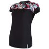 Tričko krátke dámske SENSOR COOLMAX IMPRESS čierna/leaves M