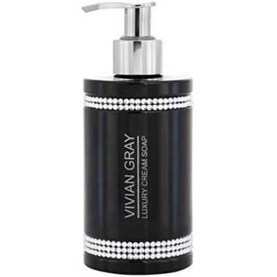Vivian Gray Krémové tekuté mydlo Black Crystals (Luxury Cream Soap) 250 ml