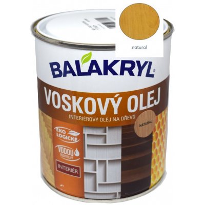 Balakryl Voskový olej 0,75 l Bezbarvý