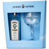 Gin Bombay Sapphire 40% 0,7L + pohár