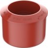 BRYZA Redukcia pre plastové zvody Ø 90/63 mm, červená RAL 3011