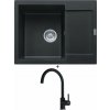 Franke MRG 611-62 onyx + Franke FC 6018.071 LINA onyx