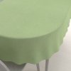 Biante Veľký dekoračný oválny obrus BKW-252 Svetlo zelený žíhaný 160x220 cm