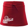 Florbal team - Športová sukne - two in one - S ( Červená )