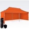 BRIMO Rozkladací párty stan Rozmer stanu: 4x8m, Farba stanu: Oranžová + 5 ročná záruka a servis zadarmo!