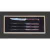 Giesser Exkluzivní edice Premium Cut Rocking Chefs sada 4 steakových nožů délka ostří 12 cm GI 1950/12 4 RC
