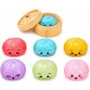 Velká antistresová trblietavá knedlička – Squishy Dumpling Glitter Farba: zlatá