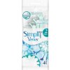Gillette Venus2 Simply Smooth Rýchle holiace strojčeky 4 ks