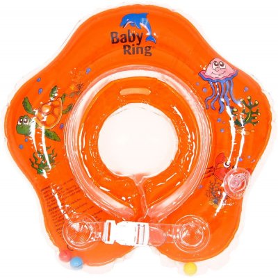 Babypoint Baby ring 0-24m, oranžová