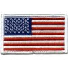 ROTHCO nášivka US vlajka 5 x 7,5 cm farebná s bielym lemom