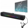 SADA REPRODUKTOROV PRE NOTEBOOK PC, POČÍTAČOVÉ HERNÉ LED RGB USB