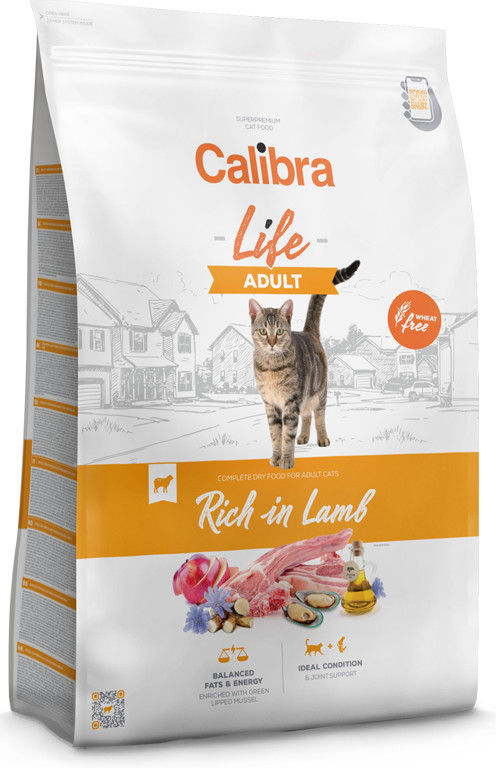 Calibra Cat Life Adult Lamb 6 kg