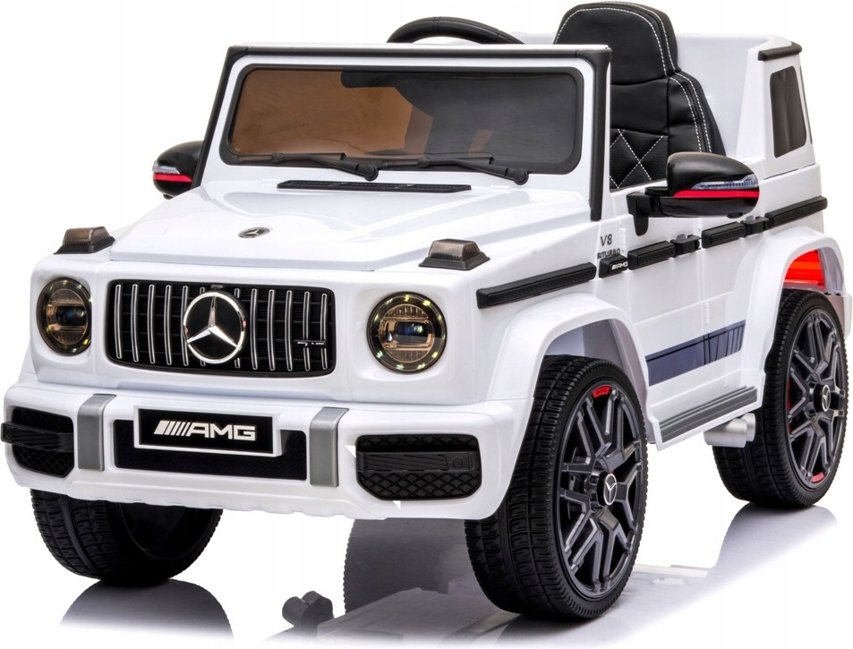 R-Sport elektrické autíčko Mercedes G63 biela