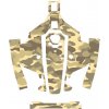 pracujezamna NÁLEPKA Camo Edition (Piesok) - ROBOTICKÁ KOSAČKA MAMMOTION LUBA 1