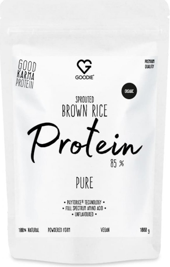 Goodie Organic Sprouted Brown Rice Pure Protein 1000 g