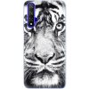 Odolné silikónové puzdro iSaprio - Tiger Face - Huawei Honor 20