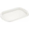 Podnos plastový 40x27,5cm oválny biely TONTARELLI