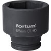 FORTUM Hlavica nástrčná rázová, 3/4'', CrMoV, 65mm 4703065