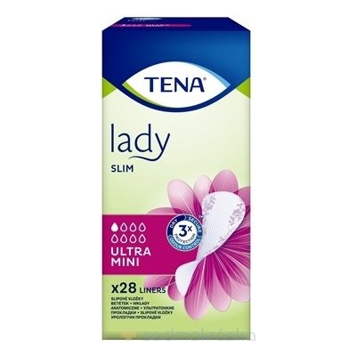 TENA Lady Slim Ultra Mini inkontinenčné slipové vložky 1x28 ks