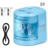 Strúhadlo elektrické EAGLE EG-5161 USB, dva otvory - modrá