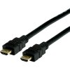 Value HDMI prepojovací kábel Zástrčka HDMI-A, Zástrčka HDMI-A 3.00 m čierna 11.99.5693 4K UHD HDMI kábel; 11.99.5693