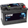 Exide Classic 12V 65Ah 540A, EC652