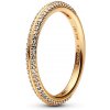 Pandora Trblietavý pozlátený prsteň Shine Me 169679C01 54 mm