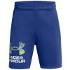 Under Armour B TECH LOGO SHORTS modré 1383333-402