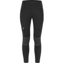 Fjällräven Outdoorové nohavice Abisko Trekking Tights Pro W black iron grey