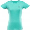 Alpine Pro BASIKA dámske zelené rýchloschnúce tričko - XS