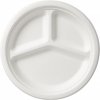 DUNI Plates fibre 3-dielna 26 cm biela