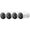 TP-Link Tapo C425 4-Pack Domáca bezpečnostná Wi-Fi kamera 2K 4MP QHD, vnútorná/vonkajšia