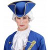Francúzsky plstený klobúk aristokrat, modrý