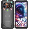 Smartfón DooGee S200X 12 GB / 512 GB 5G čierny
