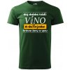 Tričko s potlačou My máme rádi víno
