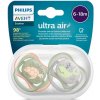 Avent Philips šidítko Ultra air Obrázek 2ks zelená