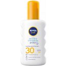 Prípravok na opaľovanie Nivea Sun Pure & Sensitive spray na opaľovanie SPF30 200 ml