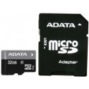 ADATA Premier microSDHC 32GB UHS-I U1 + adapter AUSDH32GUICL10-RA1